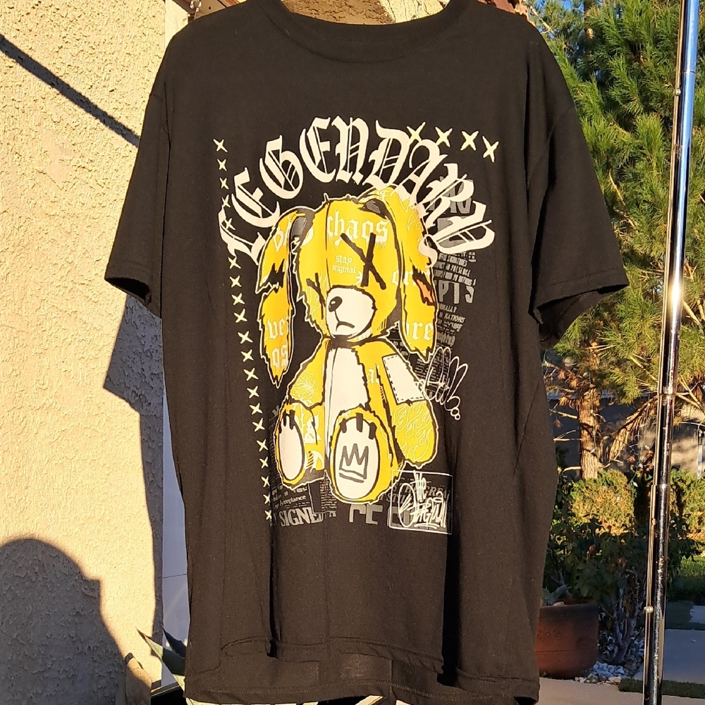 Legendary Black Graphic T-Shirt